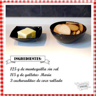 TARTA MOUSSE DE PIÑA COLADA SIN HORNO / NO-BAKE PINA COLADA MOUSSE CAKE