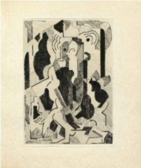 Albert Gleizes, 'Sin titulo'. Libro 'Du Cubisme'.