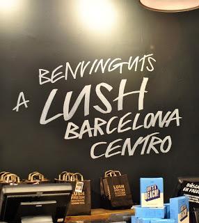 Nueva Tienda Lush Barcelona Centro