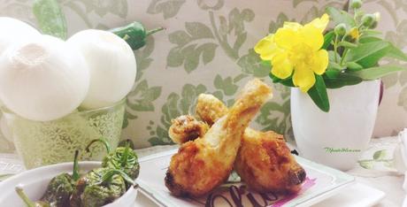 Jamoncitos de pollo frito picantes