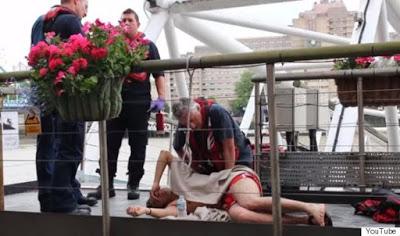 Un 'youtuber' se tira por un puente de Londres