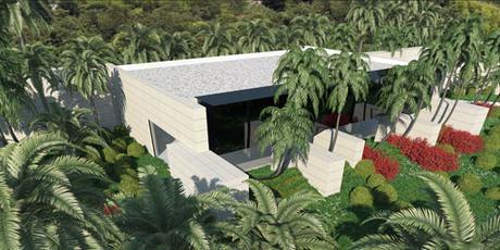 A-cero Projects Diseño de garaje para una villa proyectada por A-cero