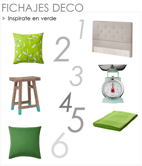 Decorar con verde... ¡que te quiero verde!