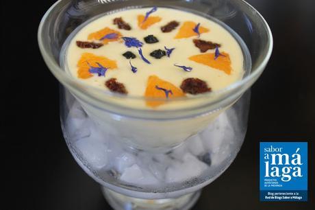 AJOBLANCO DE ALMENDRAS Y NARANJA