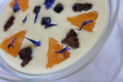 AJOBLANCO DE ALMENDRAS Y NARANJA