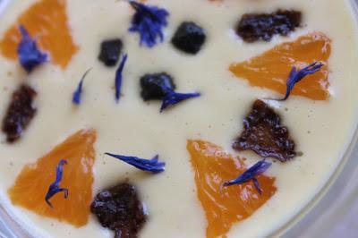 AJOBLANCO DE ALMENDRAS Y NARANJA