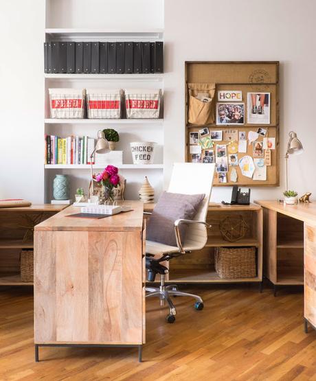 Unas oficinas en NY de estilo rústico actualizado