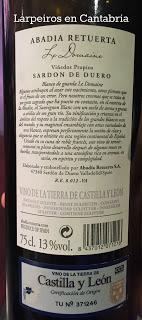 Vino Blanco Le Domaine 2013 de Abadía Retuerta