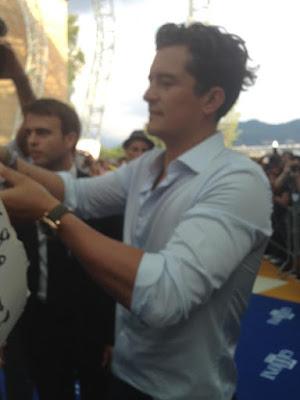 Orlando Bloom recibe el Premio Giffoni