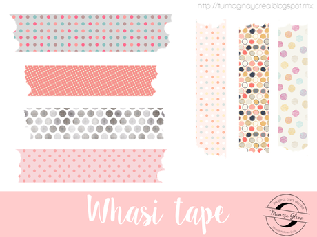 Washi tape digital gratis.