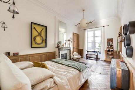 Apartamento pared de madera