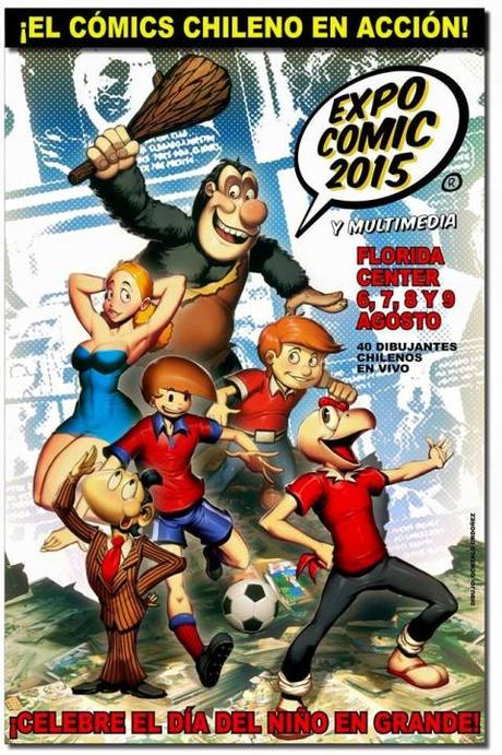 7, 8 y 9 de Agosto: ExpoComic y Multimedia 2015 cc .@Prortiz