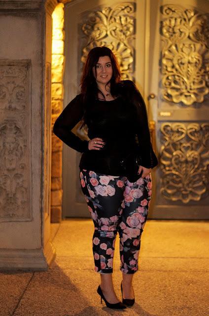 PANTALONES FLOREADOS PARA GORDITAS