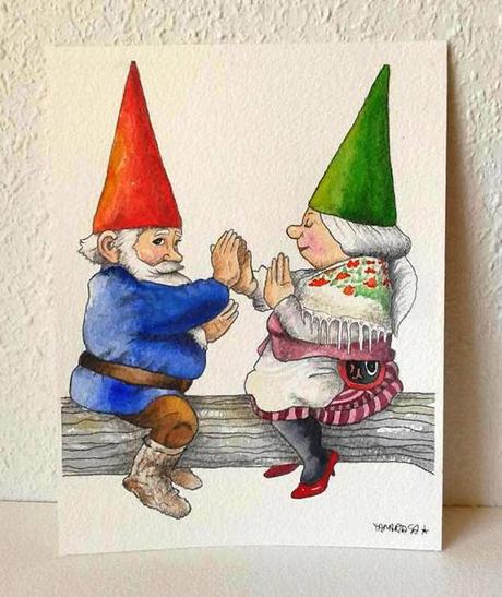 Acuarela Gnomos