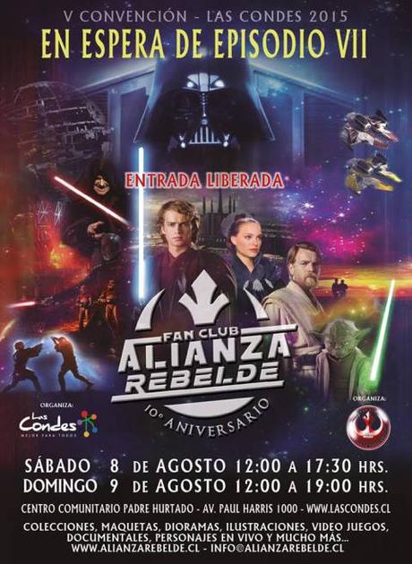 En espera del #EpisodioVII: 8 y 9 de Agosto de 2015, 5ta Convención del #FanClubAlianzaRebelde
