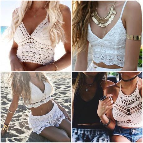 CROCHET BIKINI TOP