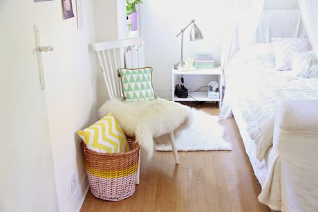 ANTES Y DESPUÉS: 1 DORMITORIO 2 OPCIONES ¿Blanco & Negro o Colores Pastel?