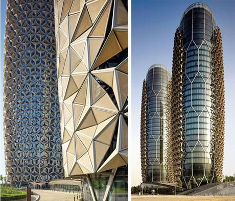 Torres Al Bahar en Abu Dhabi, por estudio Aedas