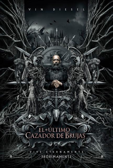 EL ÚLTIMO CAZADOR DE BRUJAS.Nuevos carteles. ESTRENO EN CINES EL 30 DE OCTUBRE.‏