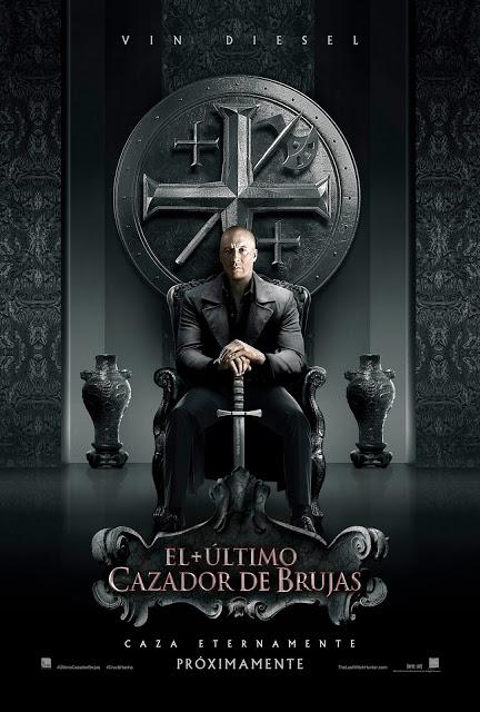 EL ÚLTIMO CAZADOR DE BRUJAS.Nuevos carteles. ESTRENO EN CINES EL 30 DE OCTUBRE.‏