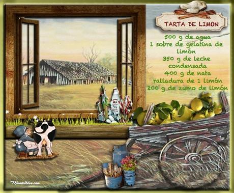 Tarta de limón