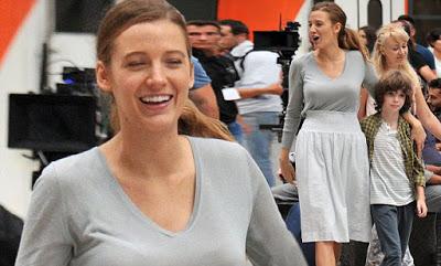 Blake Lively, una mamá de cine de rodaje en Barcelona