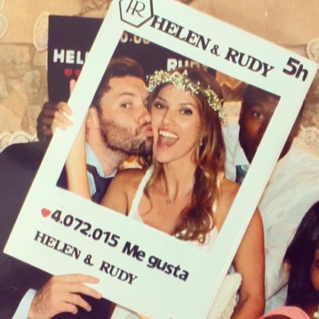 Bodas para el recuerdo: Helen Lindes y Rudy Fernández Fiesta