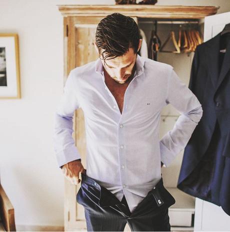 Bodas para el recuerdo: Helen Lindes y Rudy Fernández El novio