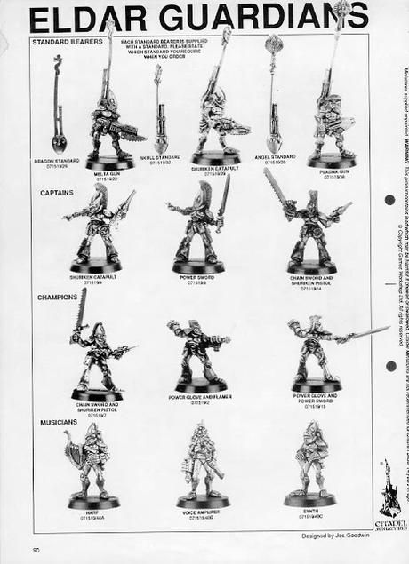 Los cantores de hueso espectral de los Eldar:Aeda oseo