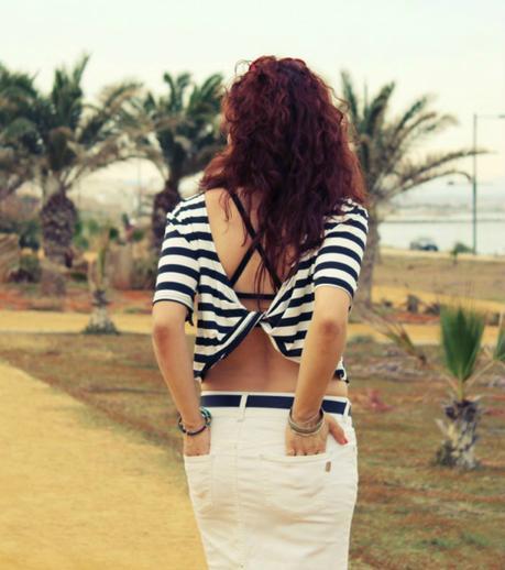 Truco para llevar la espalda al aire -  Trick for a backless decolletage