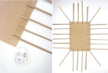 DIY: Una cesta con papel Kraft reciclado