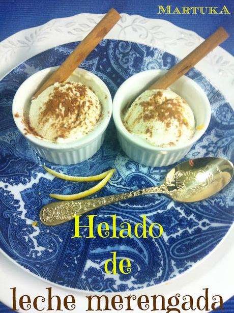 Helado De Leche Merengada