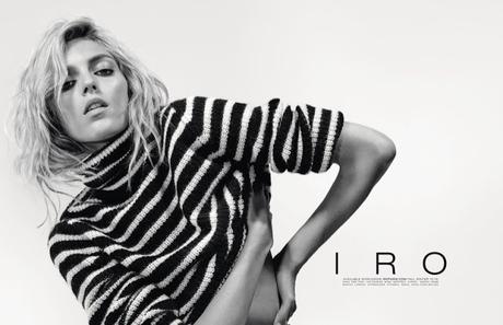 IRO elije a Anja Rubik para su campaña de otoño