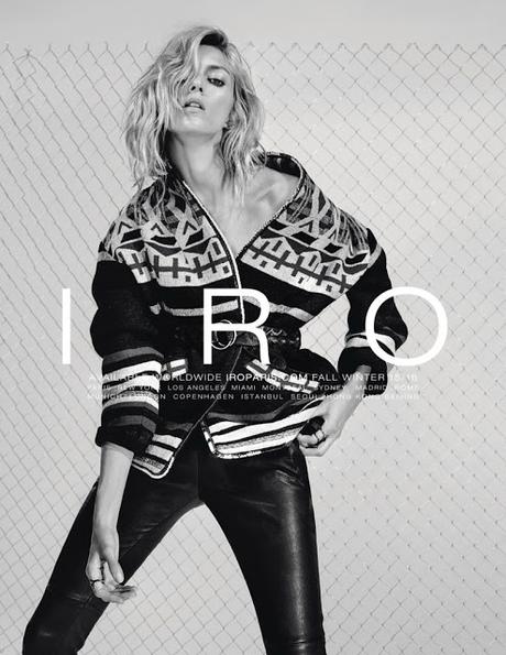 IRO elije a Anja Rubik para su campaña de otoño