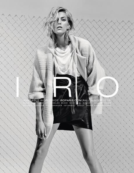 IRO elije a Anja Rubik para su campaña de otoño