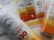 Protectores solares Be+: Aerosol corporal Fluido facial