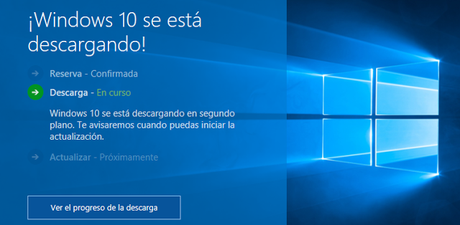 Ya está disponible la actualización a #Windows10