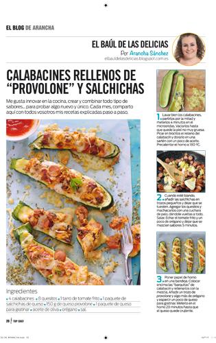 Calabacines rellenos de gulas y salmón ligeros