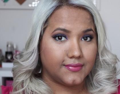 Hablemos de perfumes: Las concentraciones de las fragancias. Maquillaje para la noche, sencillo, en color púrpura