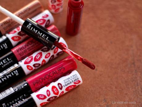 Provocalips de Rimmel London | 16h of lip liberation