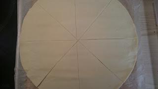 MINI CROISSANTS RELLENOS DE NUTELLA