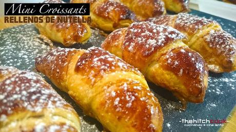 MINI CROISSANTS RELLENOS DE NUTELLA