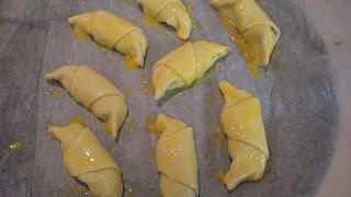 MINI CROISSANTS RELLENOS DE NUTELLA