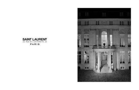 Saint Laurent anuncia la vuelta a la Alta Costura con nueva campaña