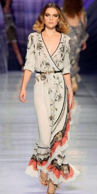 wrap dress etro