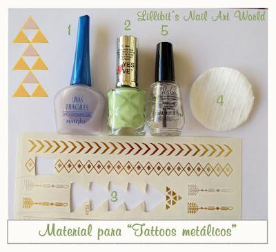 Tattoos metálicos