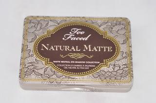 NATURAL MATTE TOO FACED NATURAL MATTE TOO FACED