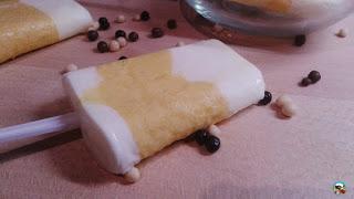 Polos de mango y coco