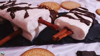 Polos de mango y coco