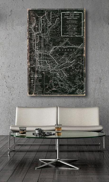 Decoración urbana inspirada en las líneas de metro Decoración urbana inspirada en las líneas de metro